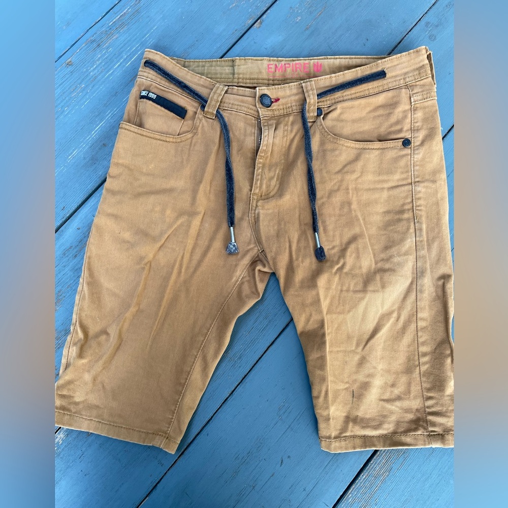 Empire slim fit shorts